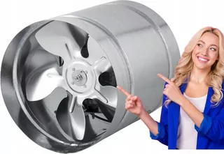 Krakterm potrubny ventilator DUCT FAN 200 mm